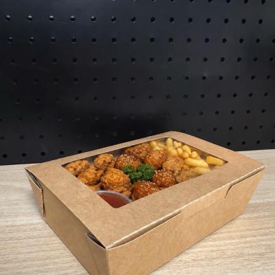 Hộp Giấy Kraft Đựng Thực Phẩm 4